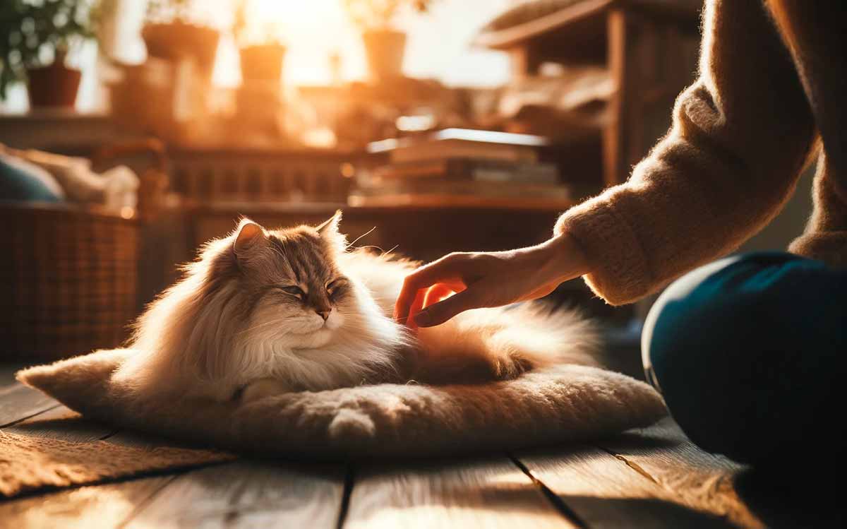 You're petting your cat wrong, says science