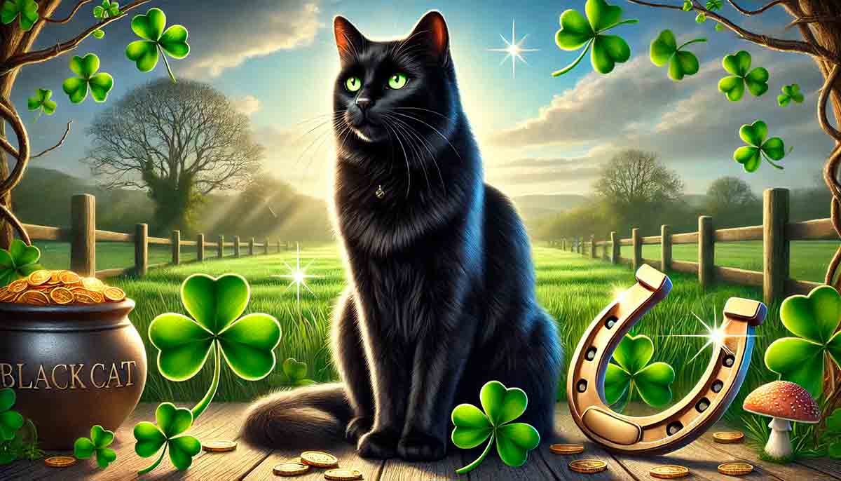 Research Confirms: Black Cats Bring Good Luck to Their Owners. Illustration: Petepop