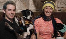 Casal leva cadelinha para longa viagem de moto; tudo ía bem até que uma tragédia aconteceu