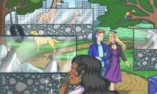 Desafio: você consegue encontrar o gato entre bichos do zoo em menos de 20 segundos?