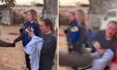 Vídeo hilário: mulher tenta fotografar elefante que detesta ser modelo