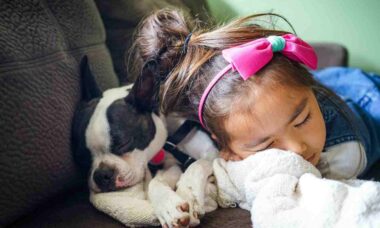 Crescer na companhia de um cachorro faz bem para a saúde intestinal, indica estudo